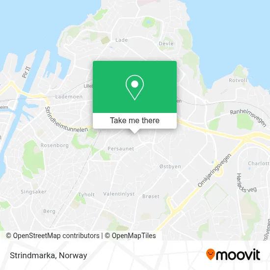 Strindmarka map