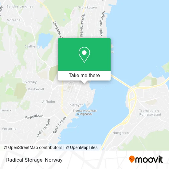 Radical Storage map