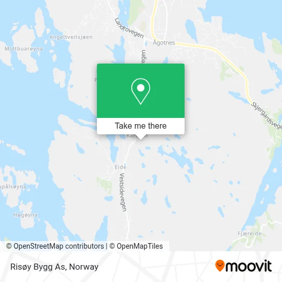 Risøy Bygg As map