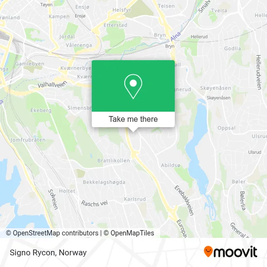 Signo Rycon map