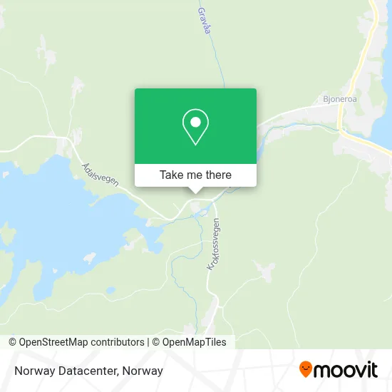 Norway Datacenter map