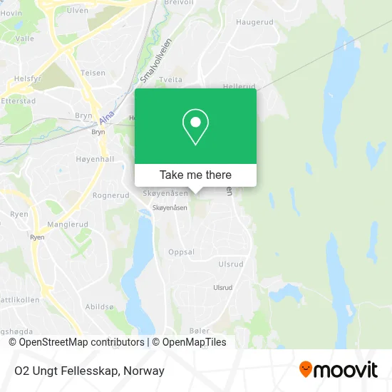 O2  Ungt Fellesskap map