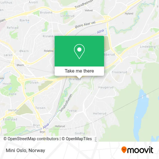 Mini Oslo map