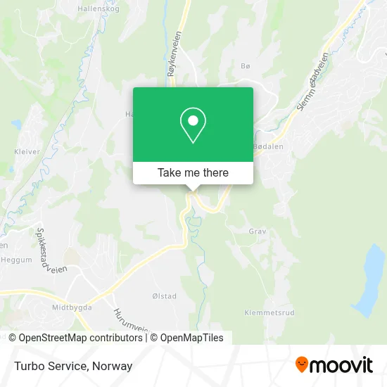 Turbo Service map