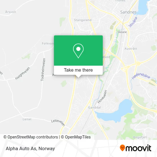 Alpha Auto As map