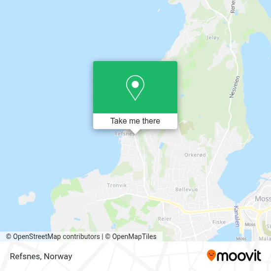 Refsnes map