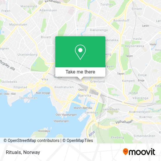 Rituals map
