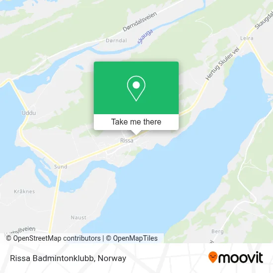 Rissa Badmintonklubb map
