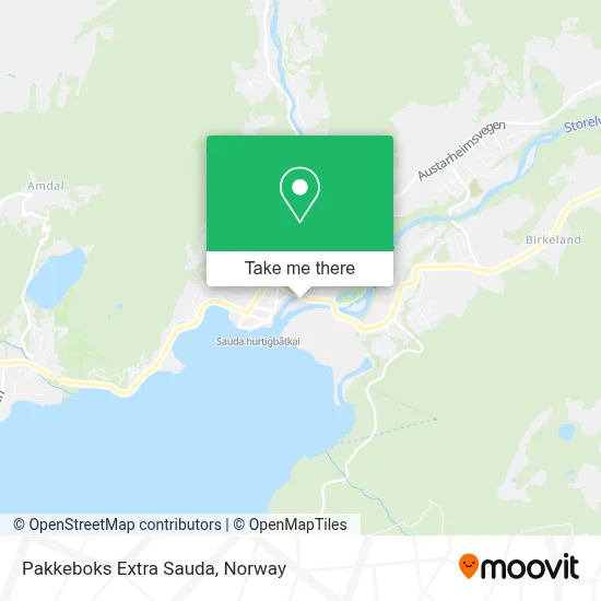 Pakkeboks Extra Sauda map