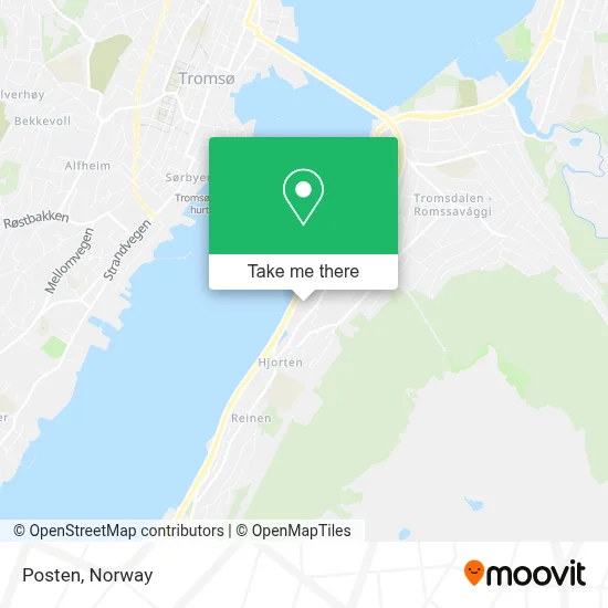 Posten map