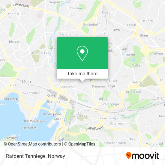 Rafdent Tannlege map