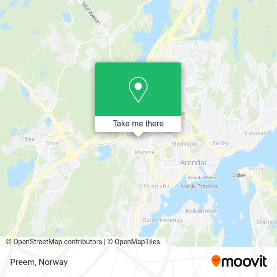 Preem map