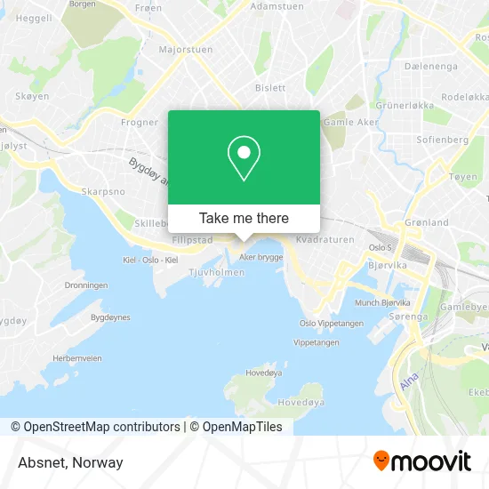Absnet map