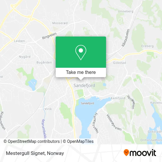 Mestergull Signet map