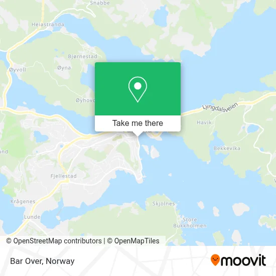 Bar Over map