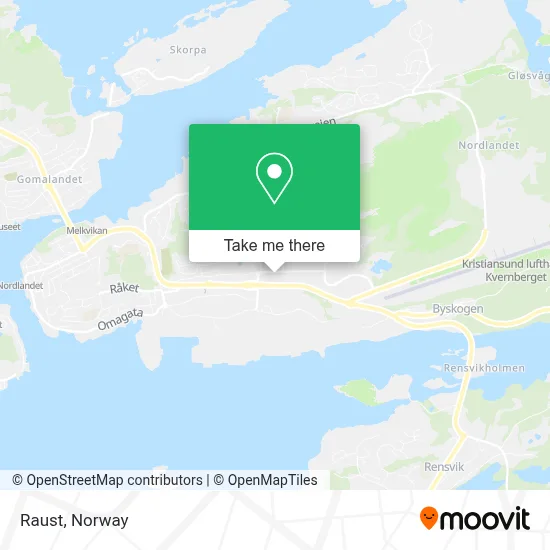 Raust map