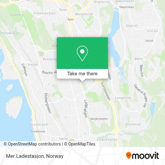 Mer Ladestasjon map