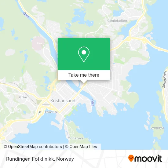 Rundingen Fotklinikk map