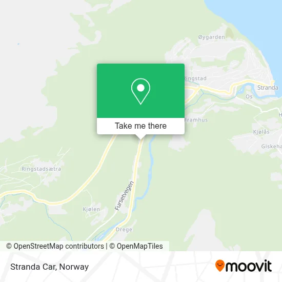 Stranda Car map