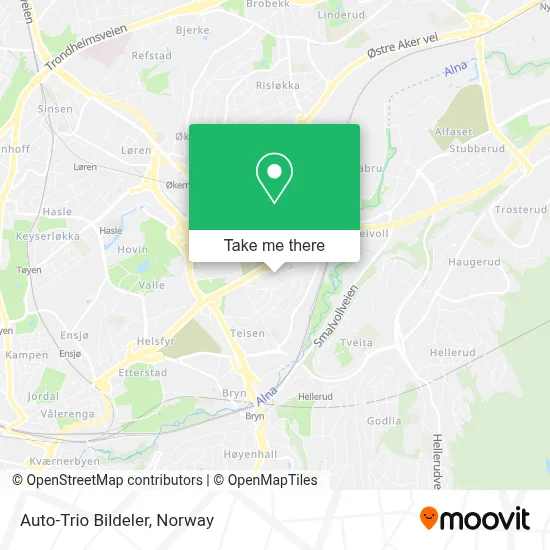 Auto-Trio Bildeler map