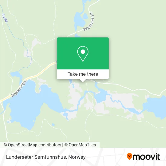Lunderseter Samfunnshus map