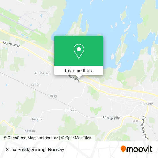 Solix Solskjerming map