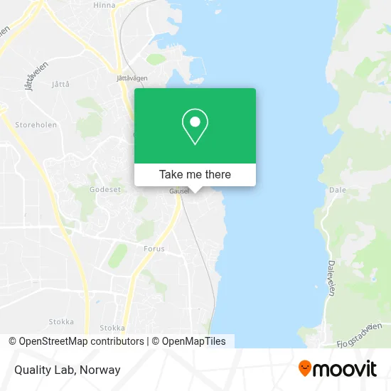 Quality Lab map