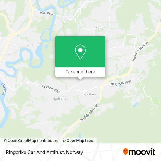 Ringerike Car And Antirust map