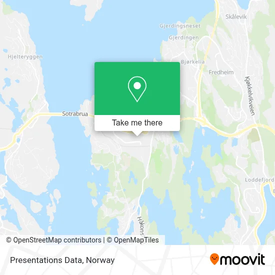 Presentations Data map