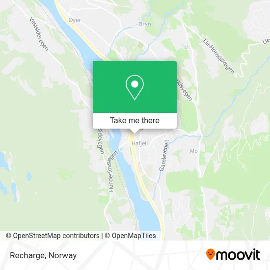 Recharge map