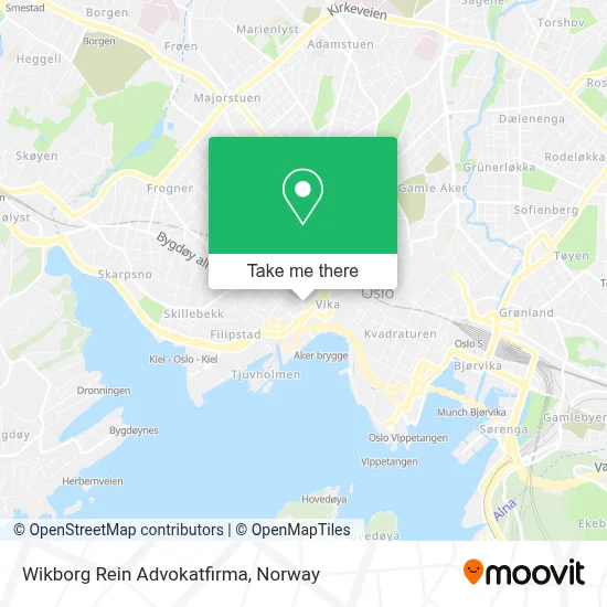 Wikborg Rein Advokatfirma map