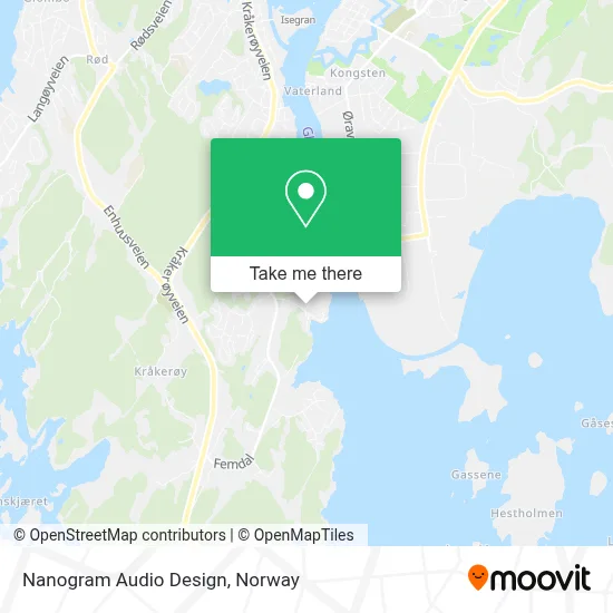 Nanogram Audio Design map