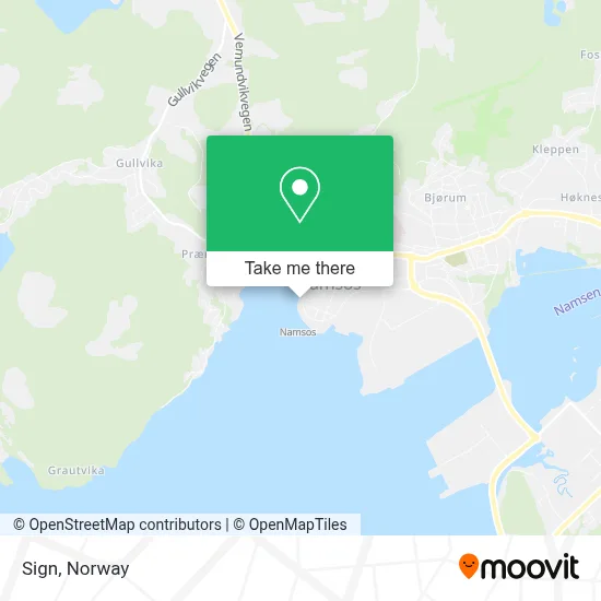 Sign map