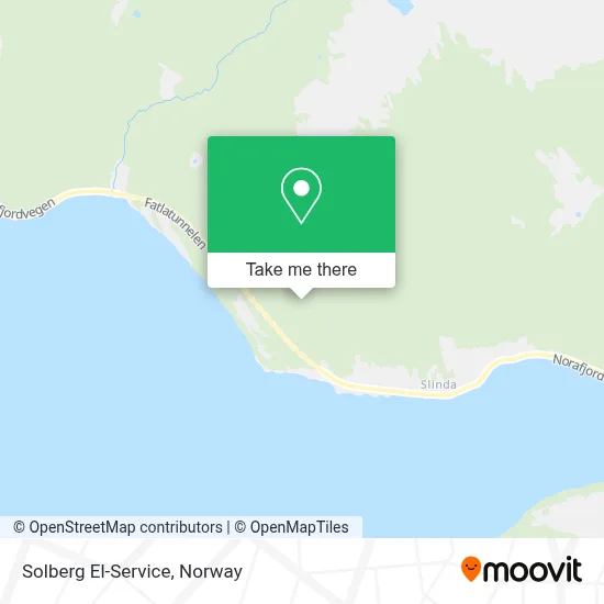 Solberg El-Service map