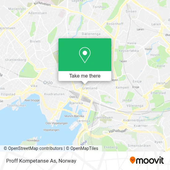 Proff Kompetanse As map