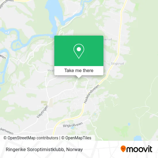 Ringerike Soroptimistklubb map