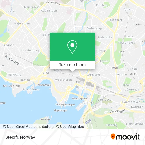Stepifi map