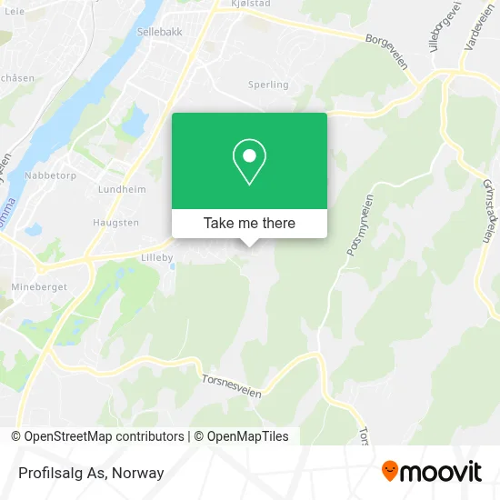 Profilsalg As map