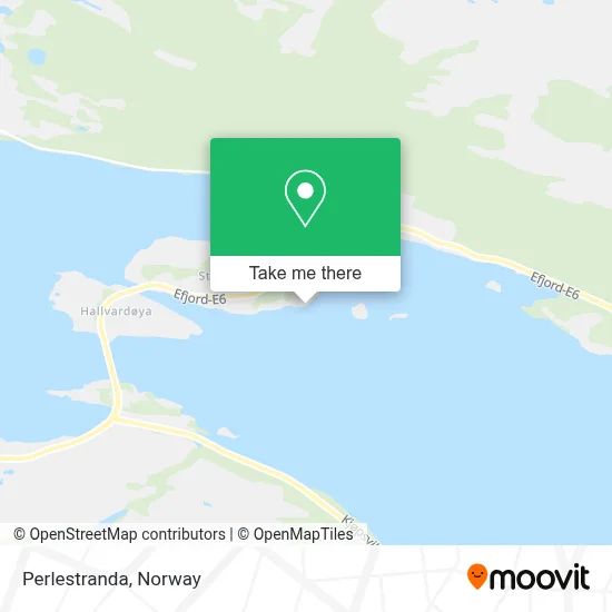 Perlestranda map