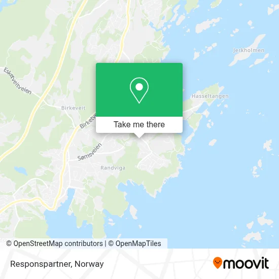 Responspartner map