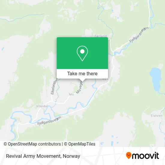 Revival Army Movement map