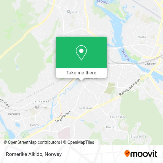 Romerike Aikido map