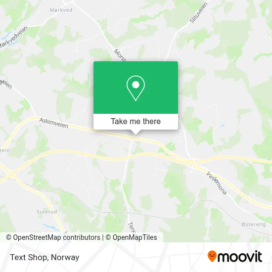 Text Shop map