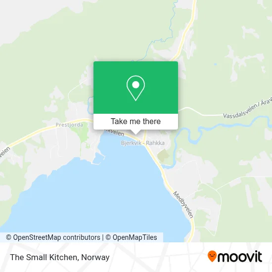 The Small Kitchen map