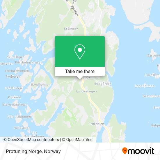 Protuning Norge map