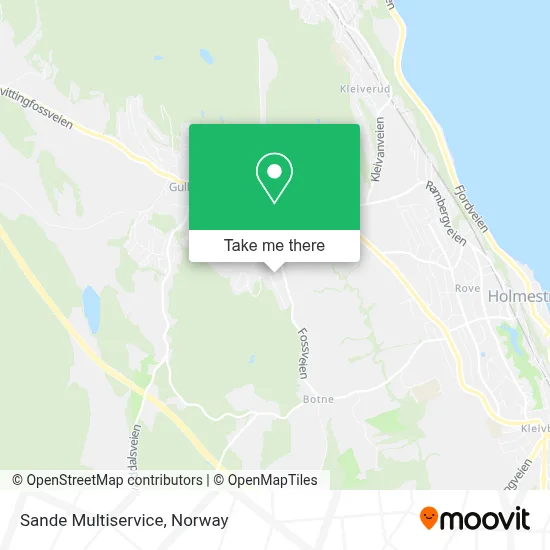 Sande Multiservice map