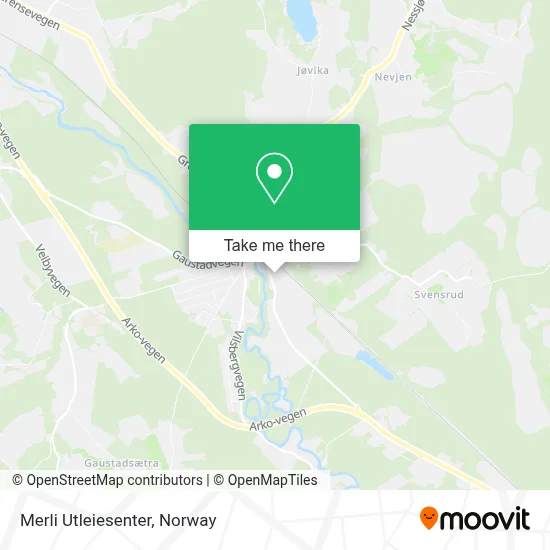 Merli Utleiesenter map