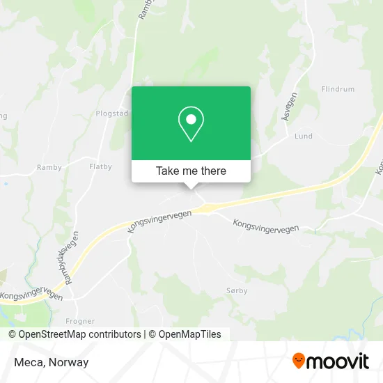 Meca map