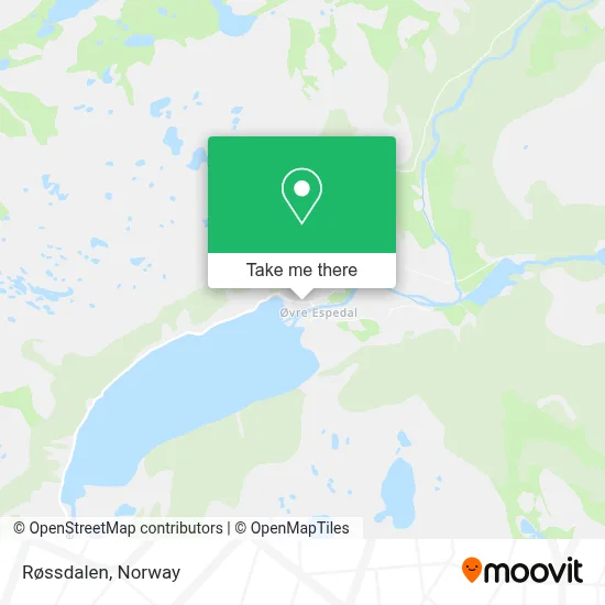 Røssdalen map