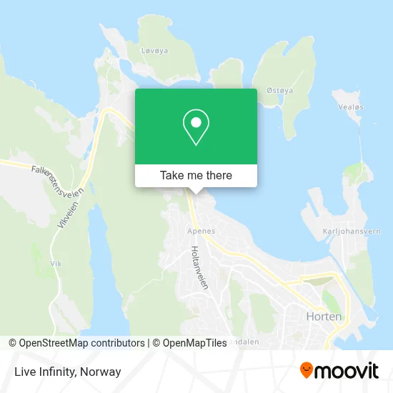 Live Infinity map